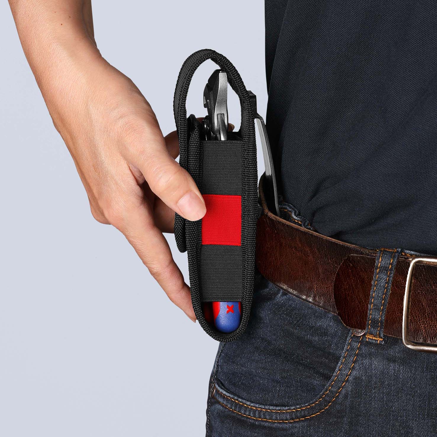 KNIPEX 00 19 41 LE Werkzeug-Rolltasche leer 13 Fächer 450 mm Produktbild img4 L
