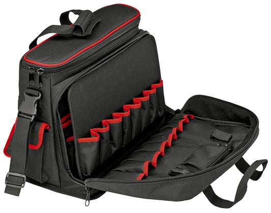 KNIPEX 00 21 10 LE Werkzeugtasche "Service" leer 320 mm Produktbild img1 L