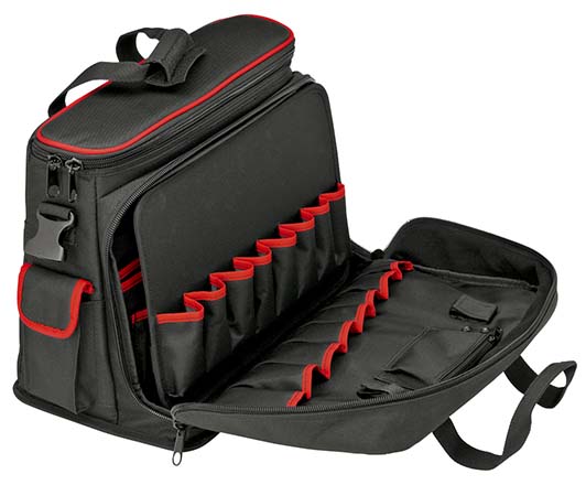 KNIPEX 00 21 10 LE Werkzeugtasche "Service" leer 320 mm Produktbild img4 L