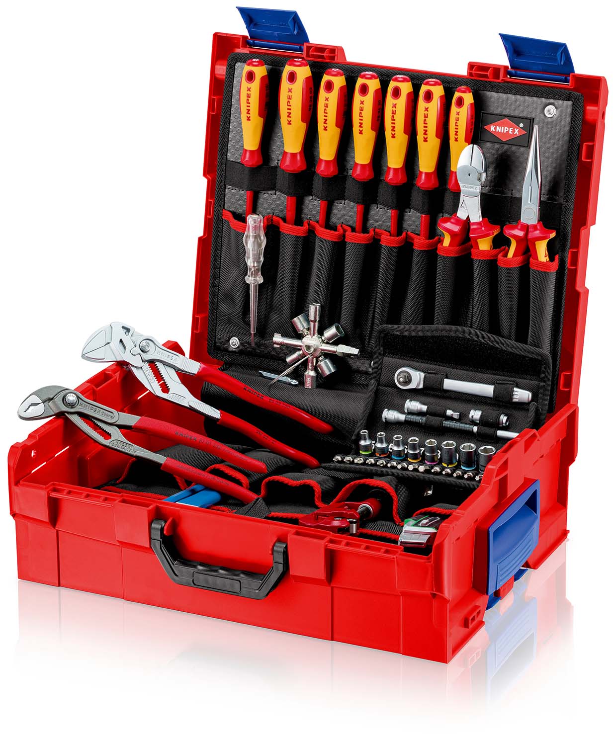 KNIPEX 00 21 19 LB S L-BOXX® Sanitär 52-teilig 357 mm Produktbild img3 L