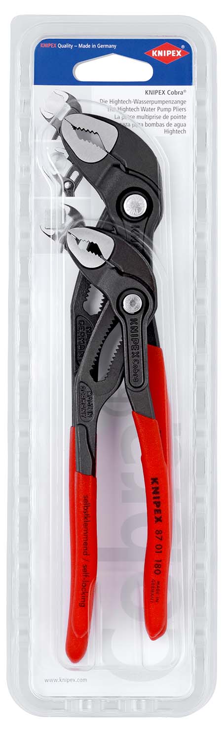 KNIPEX 00 31 20 V01 Zangen-Set 1 x 87 01 180, 1 x 87 01 250 Produktbild img1 L