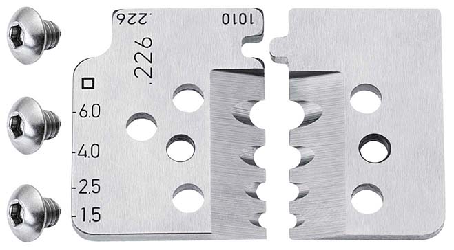 KNIPEX 12 19 11 1 Satz Ersatzmesser für 12 12 11 Produktbild img1 L