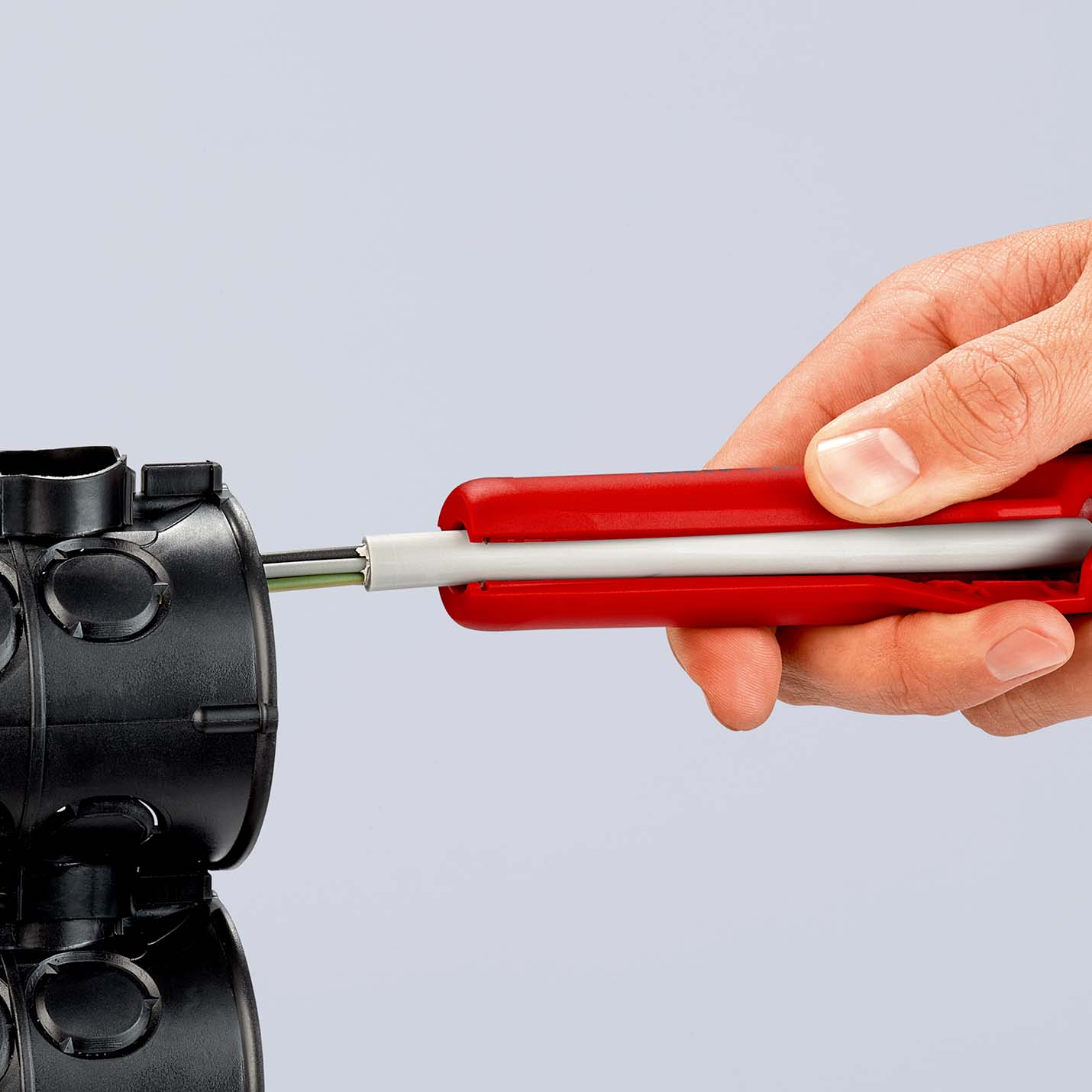 KNIPEX 16 80 175 SB Tiefen-Abmantelungswerkzeug 175 mm Produktbild img5 L