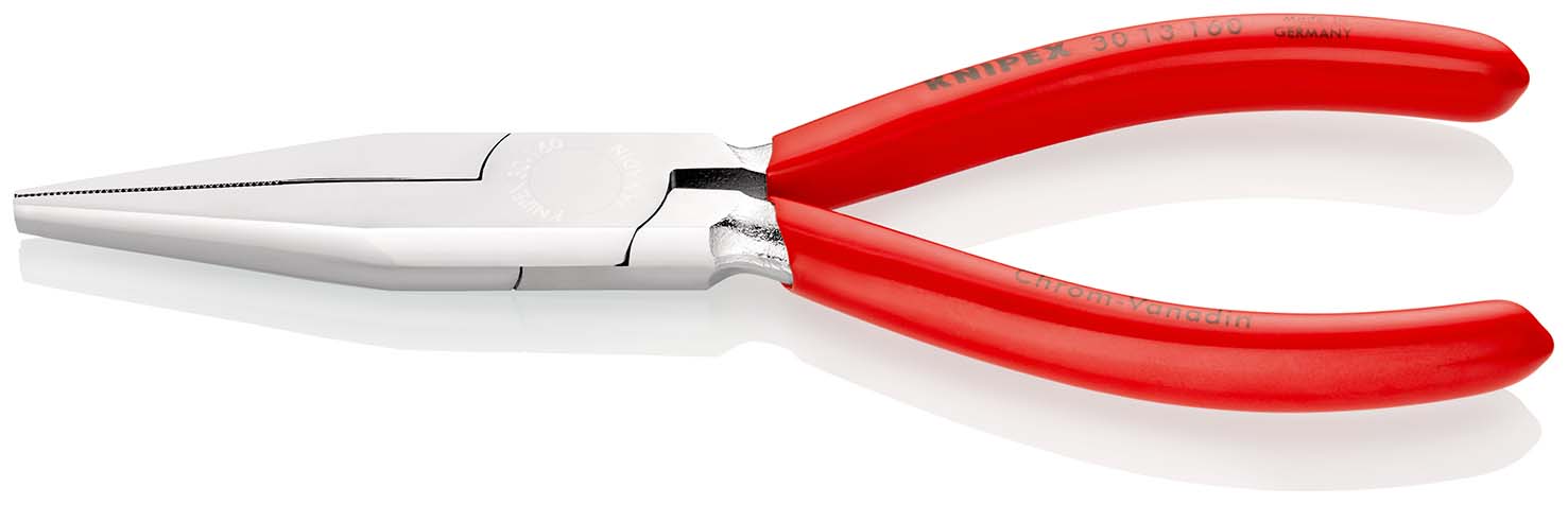 KNIPEX 30 13 160 Langbeckzange 160 mm verchromt mit Kunststoff überzogen Produktbild img1 L