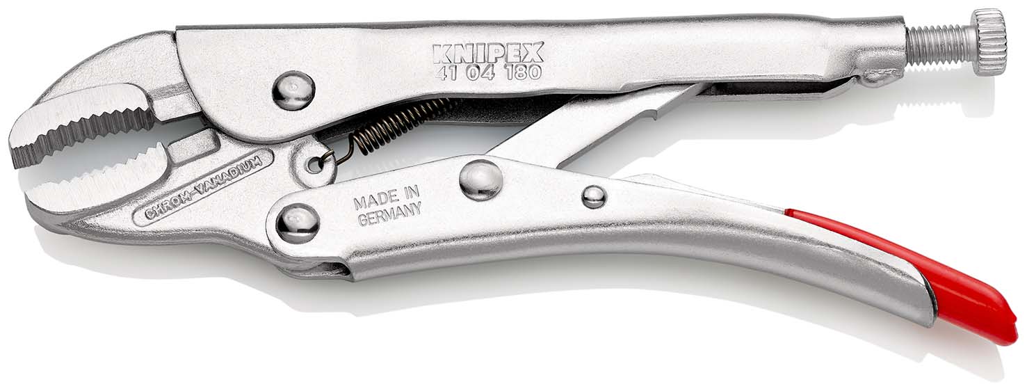 KNIPEX 41 04 180 Gripzange 180 mm verzinkt Produktbild img2 L