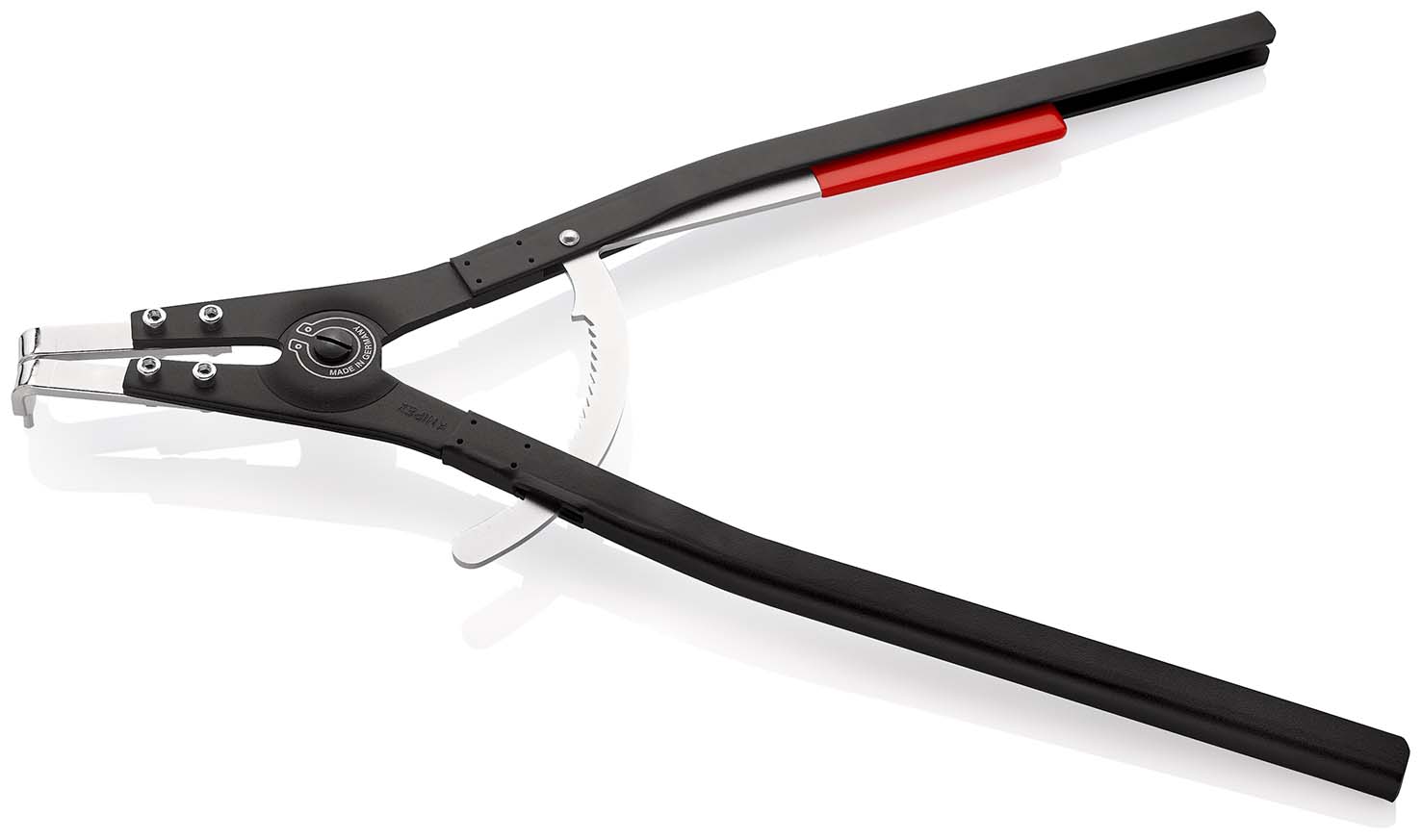 KNIPEX 46 20 A61 Sicherungsringzange für Außenringe auf Wellen 580 mm schwarz pulverbeschichtet Produktbild img2 L