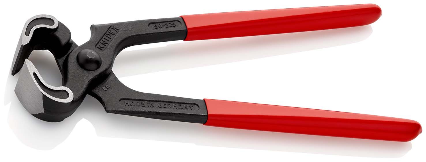 KNIPEX 50 01 225 Kneifzange 225 mm schwarz atramentiert mit Kunststoff überzogen poliert Produktbild img2 L
