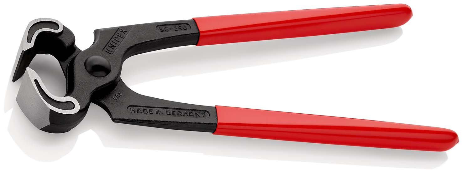 KNIPEX 50 01 250 Kneifzange 250 mm schwarz atramentiert mit Kunststoff überzogen poliert Produktbild img2 L