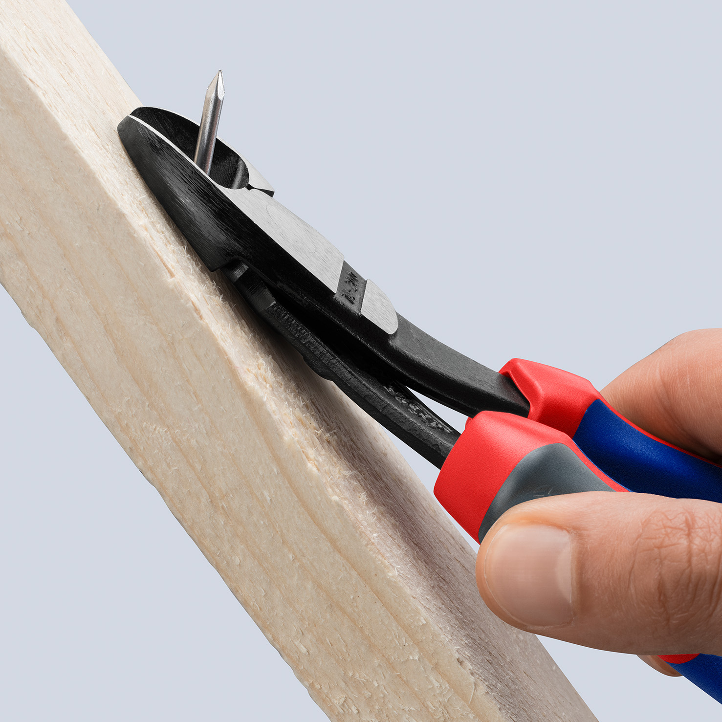 KNIPEX 74 22 200 Kraft-Seitenschneider 200 mm schwarz atramentiert mit Comfort-Griffen poliert Produktbild img4 L