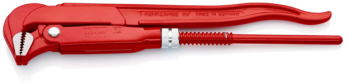 KNIPEX 83 10 010 Rohrzange 90° 310 mm rot pulverbeschichtet Produktbild img1 L