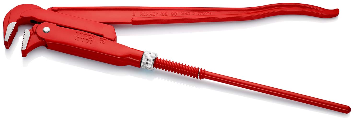 KNIPEX 83 10 020 Rohrzange 90° 560 mm rot pulverbeschichtet Produktbild img2 L