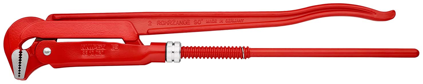 KNIPEX 83 10 020 Rohrzange 90° 560 mm rot pulverbeschichtet Produktbild img1 L
