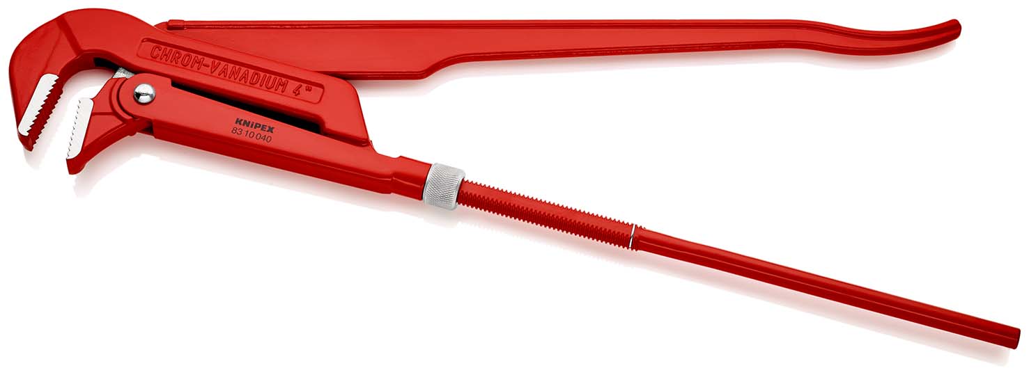 KNIPEX 83 10 040 Rohrzange 90° 750 mm rot pulverbeschichtet Produktbild img2 L