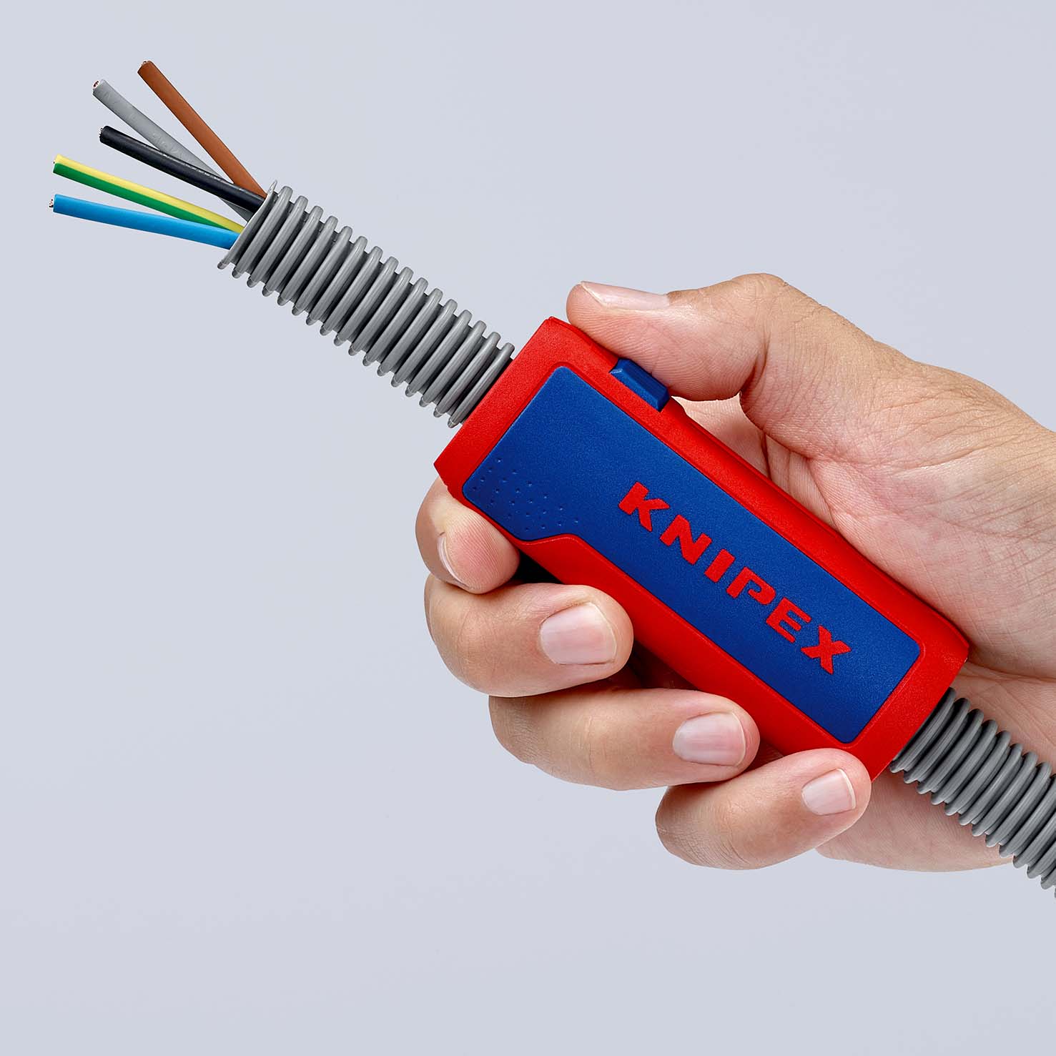 KNIPEX 90 22 01 SB TwistCut® Wellrohrschneider 100 mm Produktbild img6 L