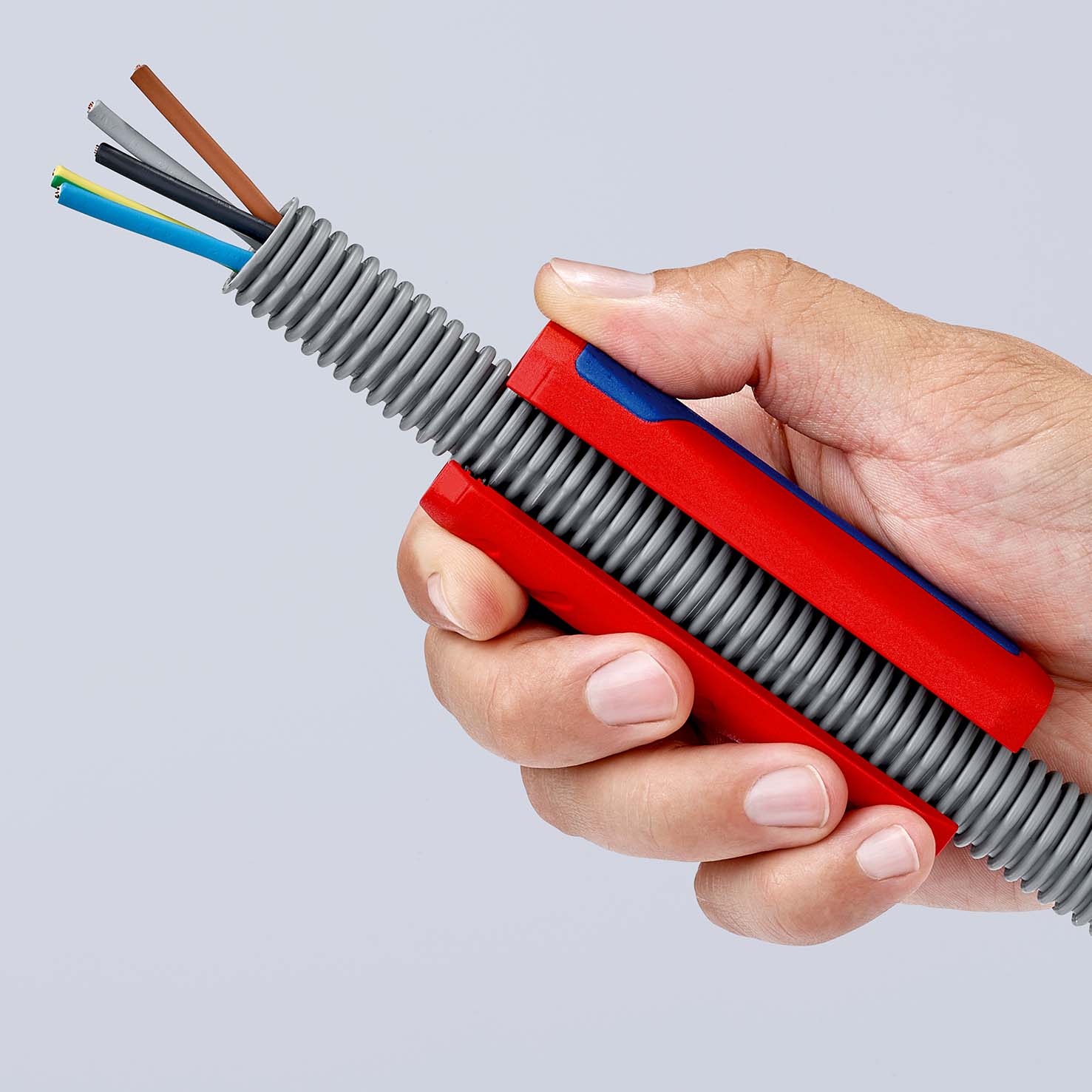 KNIPEX 90 22 01 SB TwistCut® Wellrohrschneider 100 mm Produktbild img8 L