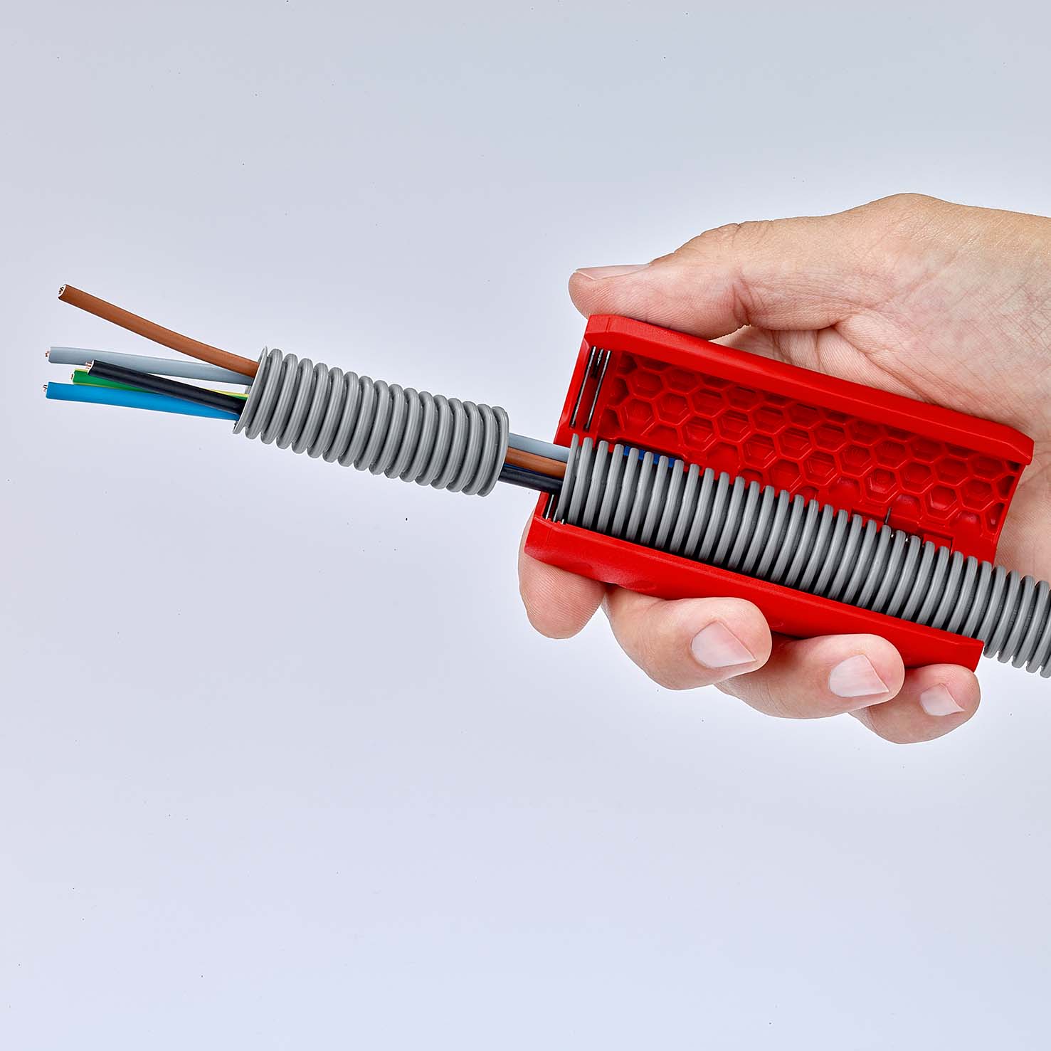 KNIPEX 90 22 01 SB TwistCut® Wellrohrschneider 100 mm Produktbild img10 L