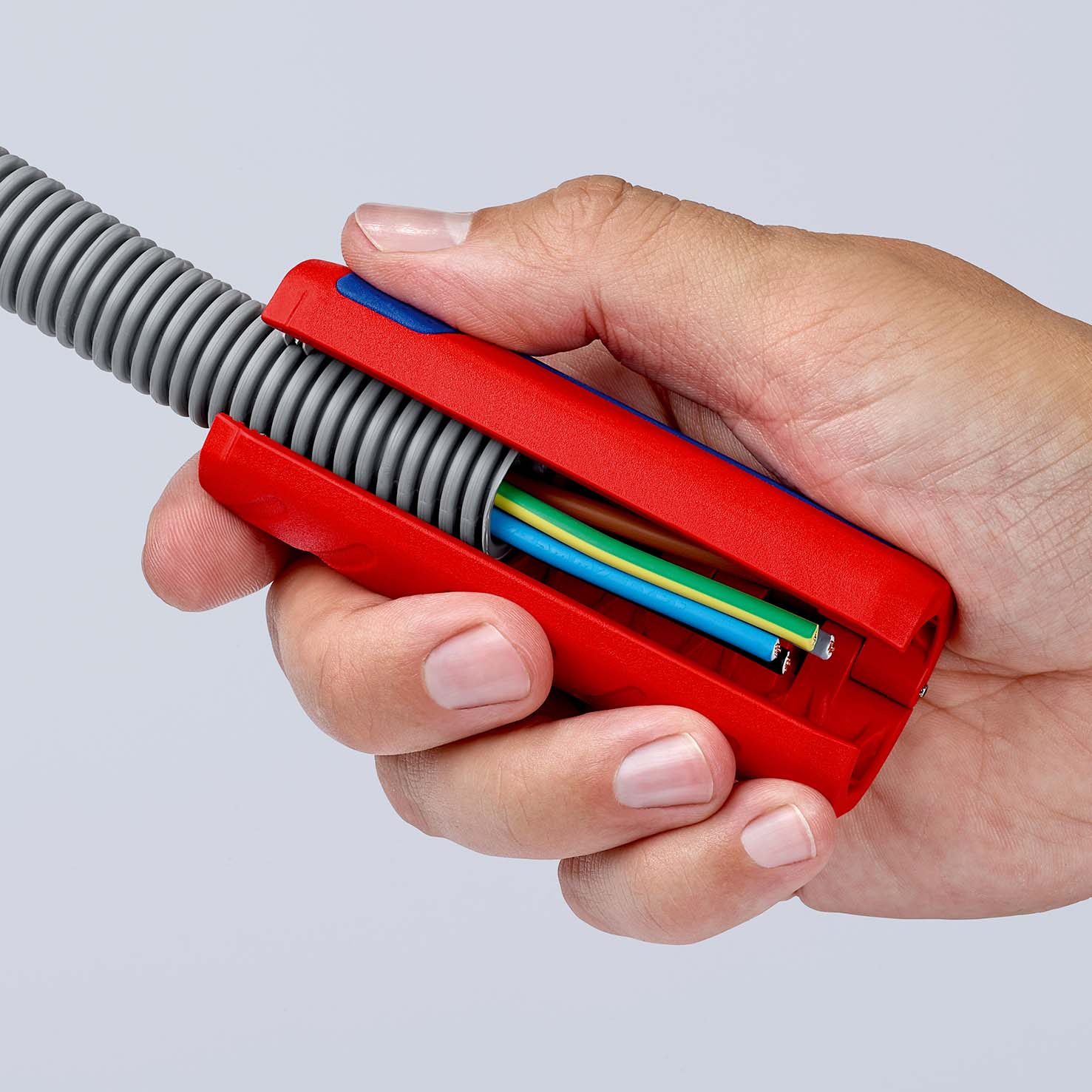 KNIPEX 90 22 01 SB TwistCut® Wellrohrschneider 100 mm Produktbild img12 L