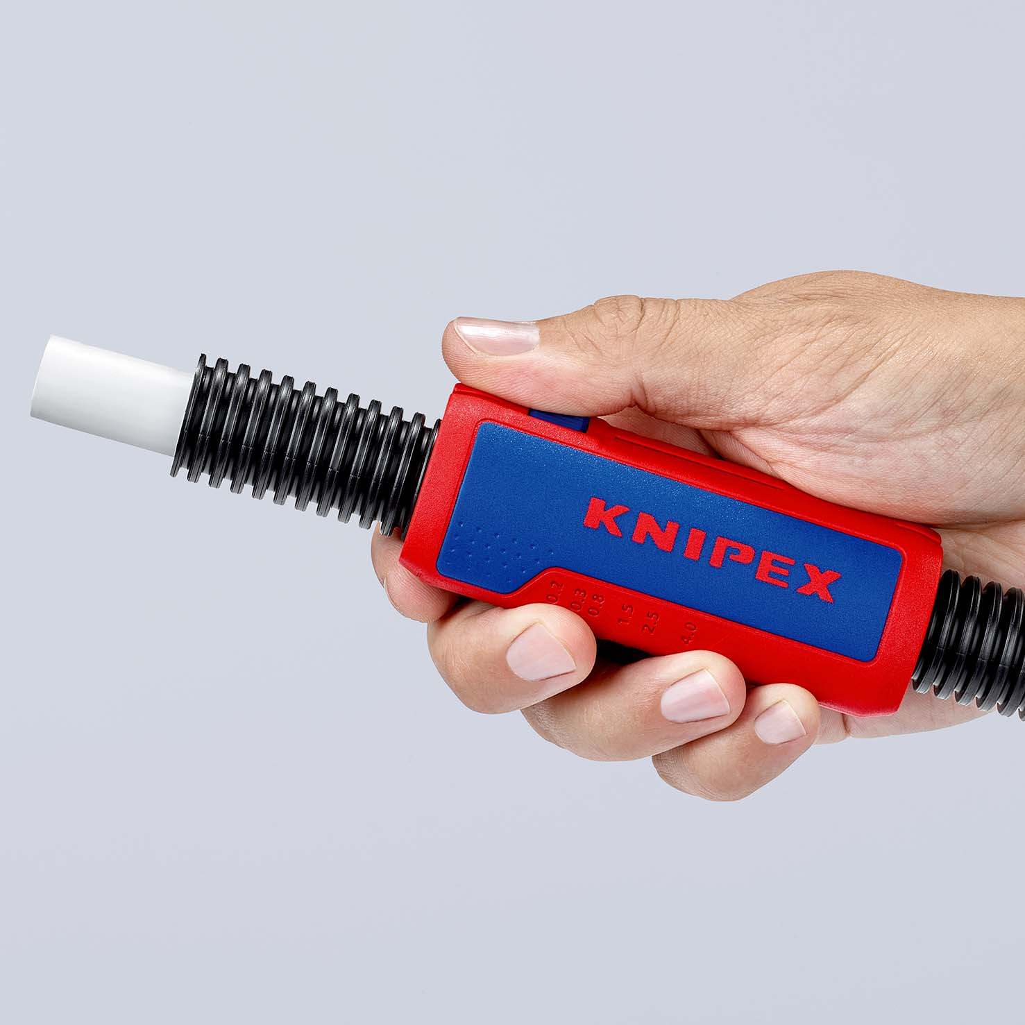 KNIPEX 90 22 02 SB TwistCut® Wellrohrschneider 100 mm Produktbild img7 L