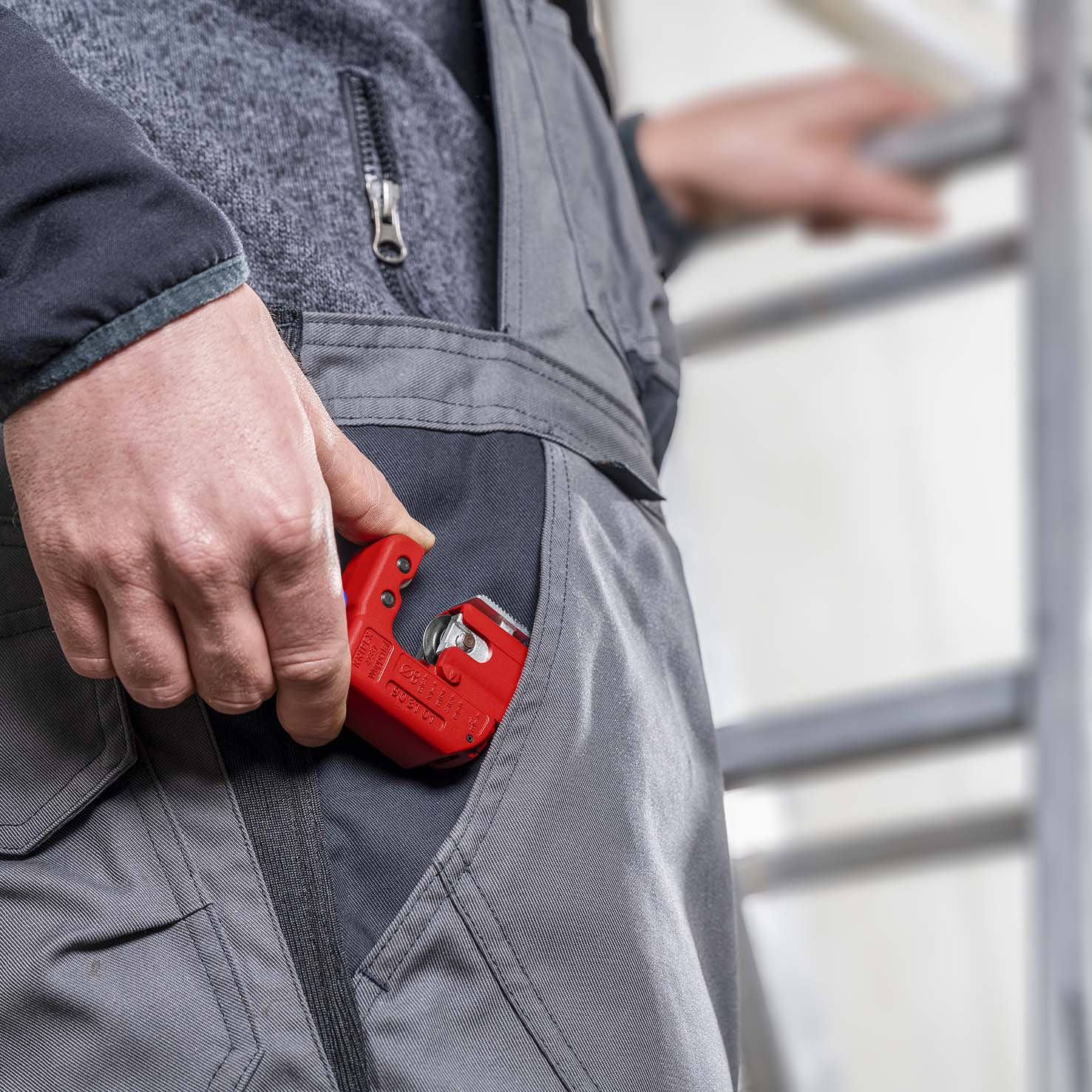 KNIPEX 90 31 01 TubiX® S Rohrabschneider 77 mm Produktbild img13 L