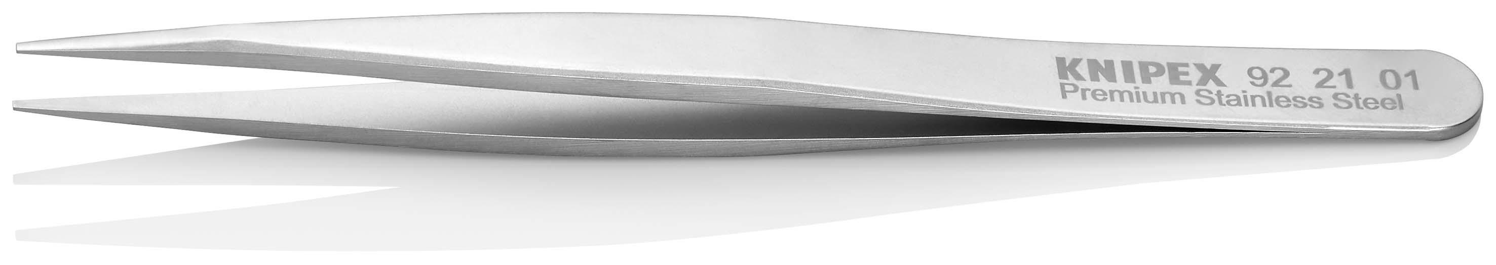 KNIPEX 92 21 01 Präzisionspinzette 120 mm Glatt Produktbild img2 L