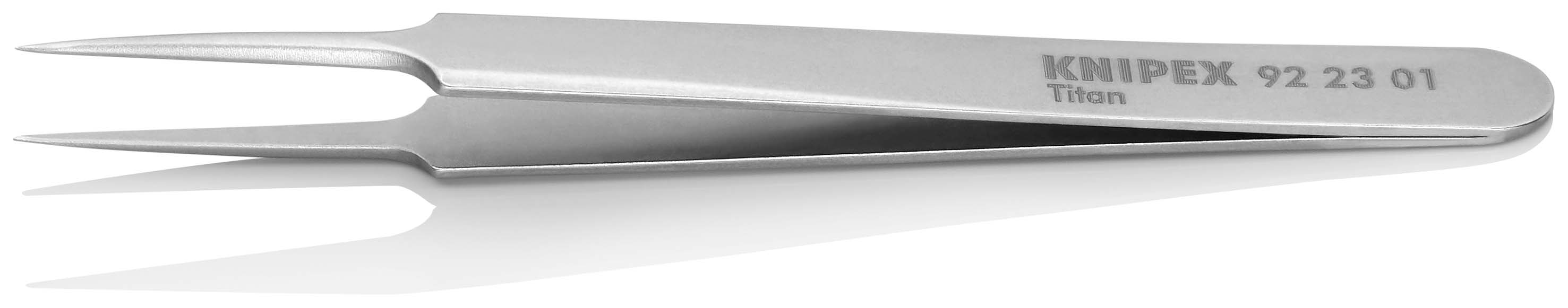 KNIPEX 92 23 01 Titanpinzette 110 mm Glatt Produktbild img2 L