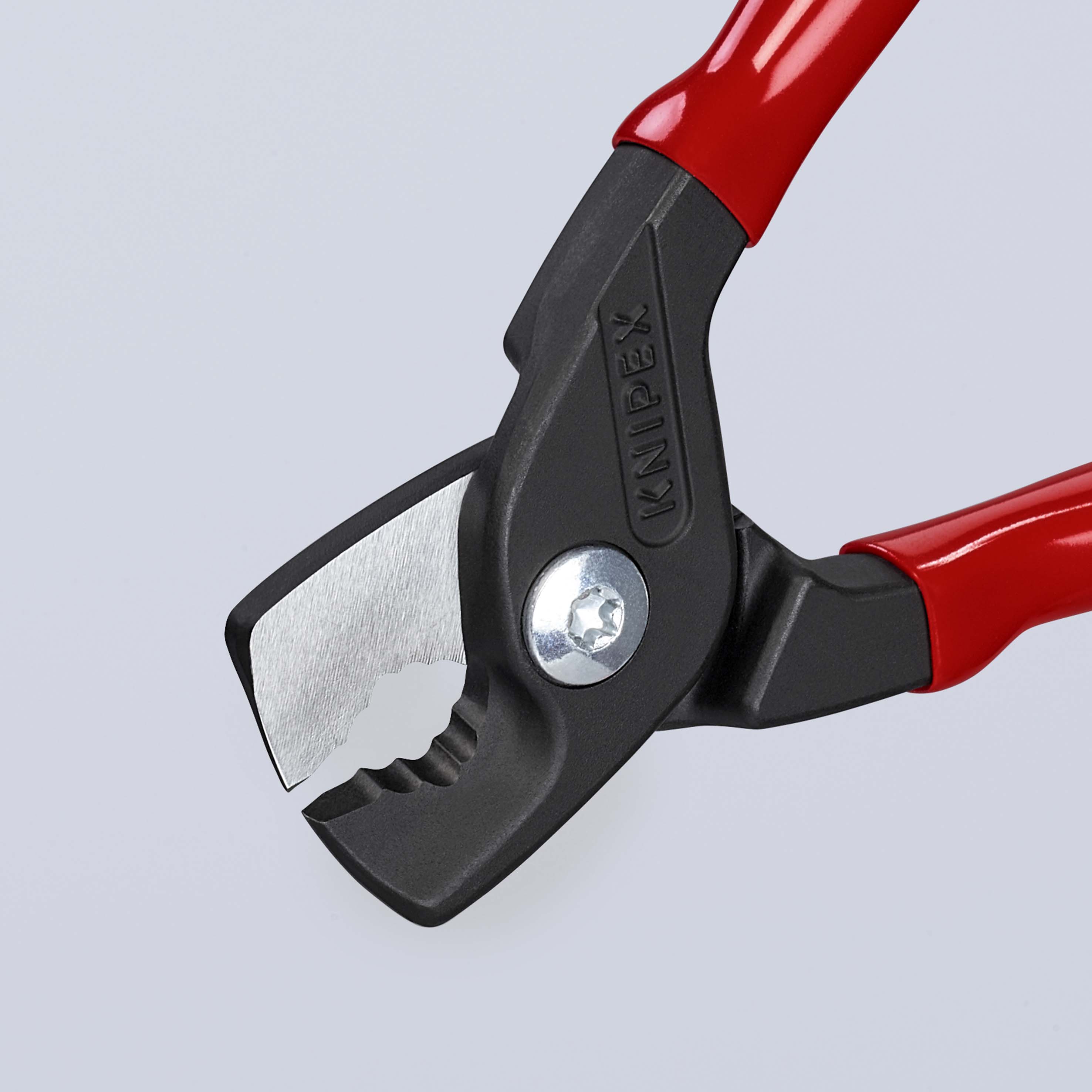 KNIPEX 95 11 160 StepCut® Kabelschere 160 mm brüniert mit Kunststoff überzogen Produktbild img8 L