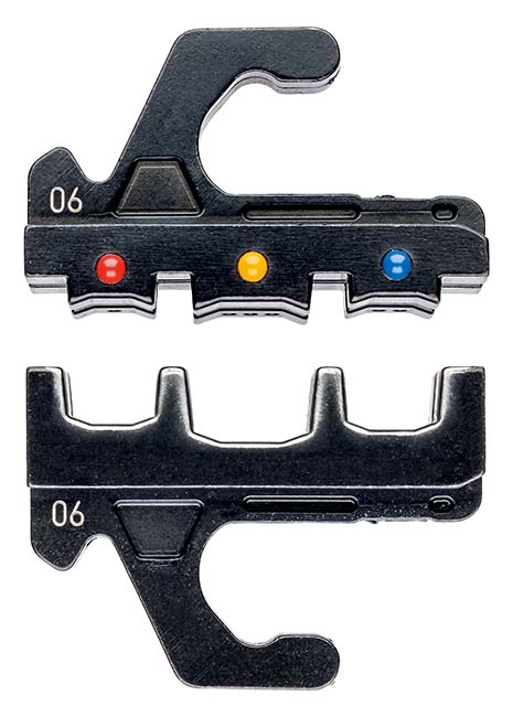 KNIPEX 97 39 06 Crimpeinsatz für isolierte Kabelverbinder Produktbild img1 L