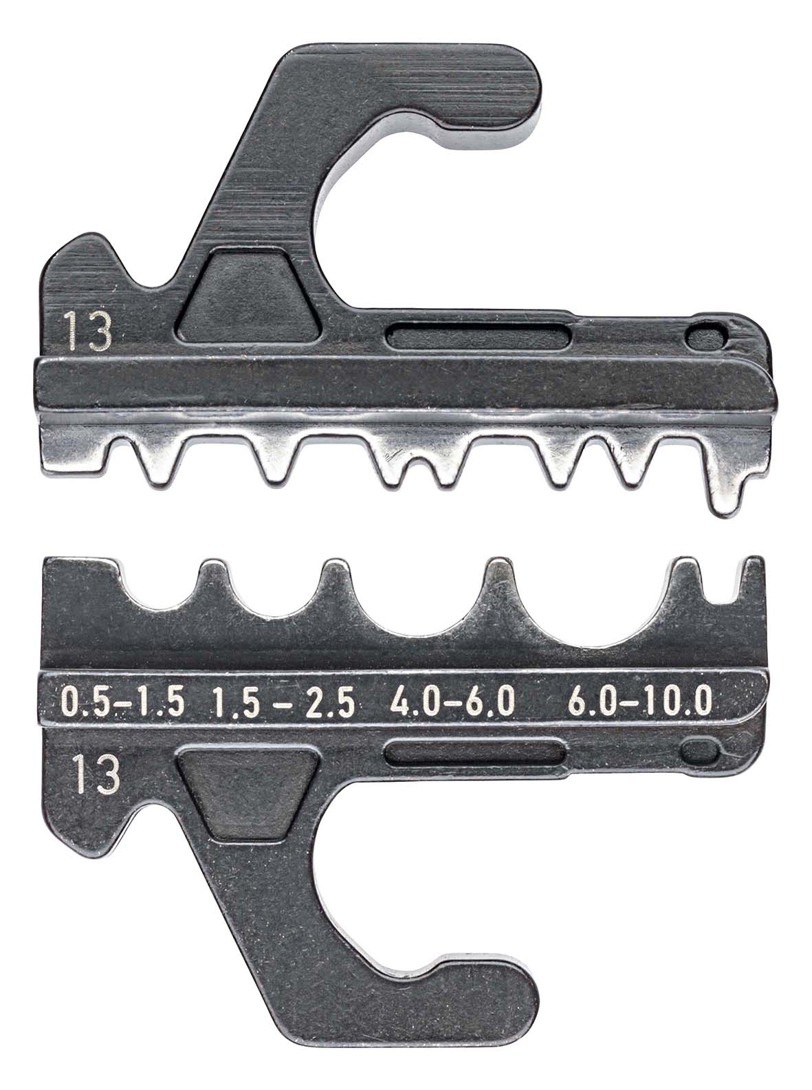 KNIPEX 97 39 13 Crimpeinsatz für unisolierte Kabelverbinder Produktbild img1 L