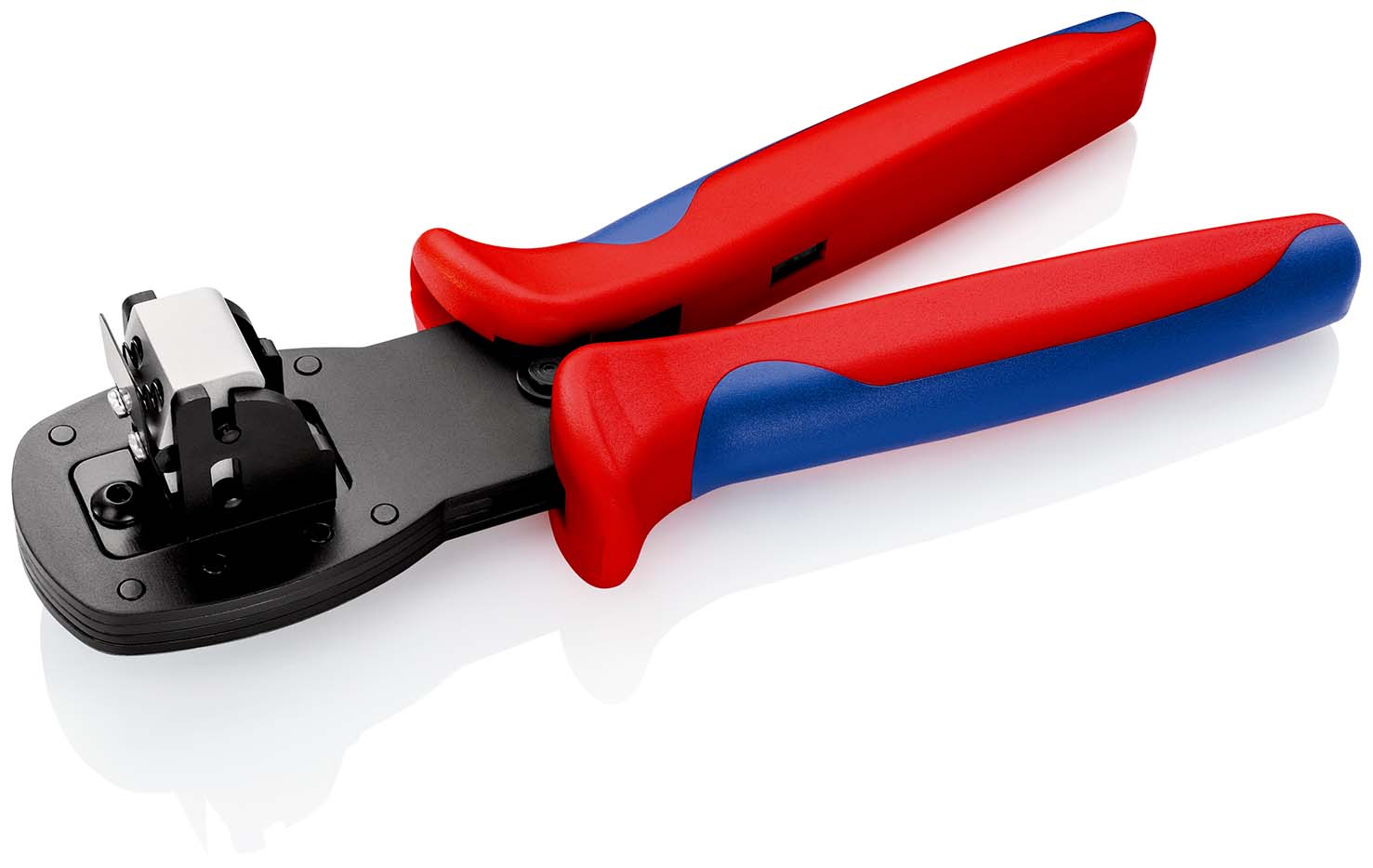 KNIPEX 97 54 25 Crimpzange für Miniaturstecker Parallelcrimp für Stecker der Serie Micro-Fit™ von Molex LLC 190 mm brüniert mit Mehrkomponenten-Hüllen Produktbild img3 L
