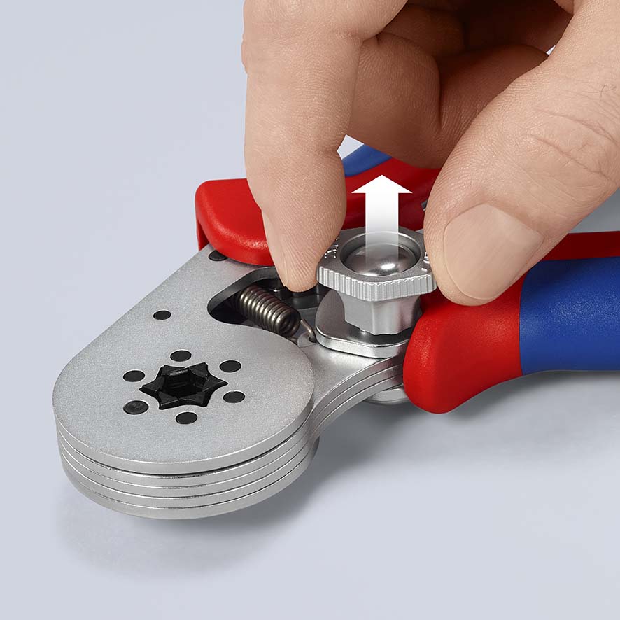 KNIPEX Crimphebelzange 97 55 14 SB Produktbild img4 L