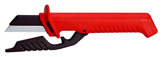 KNIPEX 98 56 Kabelmesser mit auswechselbarer Klinge 190 mm Produktbild img1 L