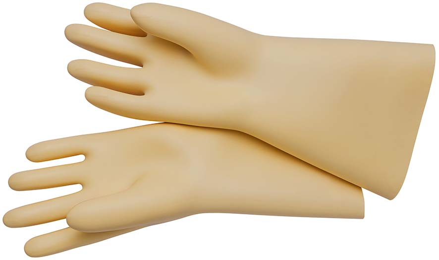 KNIPEX 98 65 43 Elektriker-Handschuhe isoliert Größe 9 / Klasse 1 360 mm Produktbild img1 L