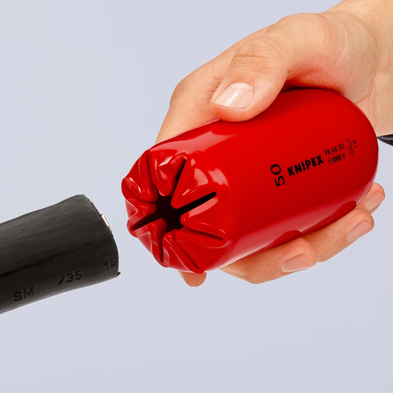KNIPEX 98 66 50 Selbstklemm-Tülle 135 mm Produktbild img2 L