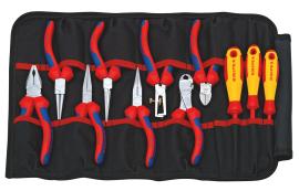 KNIPEX 00 19 41 Werkzeug-Rolltasche 11-teilig 290 mm Produktbild