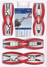 KNIPEX 00 20 04 V01 Sicherungsringzangen-Set 8-teilig Produktbild