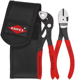 KNIPEX 00 20 72 V02 Mini-Zangenset in Werkzeuggürteltasche 1 x 87 01 150, 1 x 74 01 160 Produktbild