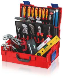 KNIPEX 00 21 19 LB S L-BOXX® Sanitär 52-teilig 357 mm Produktbild
