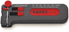 KNIPEX 12 80 040 SB Mini-Abisolierwerkzeug 100 mm Produktbild