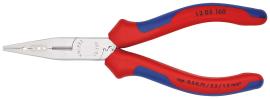 KNIPEX 13 05 160 Verdrahtungszange 160 mm verchromt mit Mehrkomponenten-Hüllen Produktbild