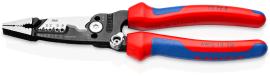 KNIPEX 13 72 8 WireStripper Multifunktions-Elektrikerzangen amerikanisches Modell 200 mm schwarz atramentiert mit Mehrkomponenten-Hüllen poliert Produktbild