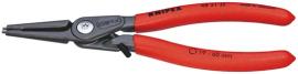 KNIPEX 48 31 J2 Präzisions-Sicherungsringzange für Innenringe in Bohrungen mit Überdehnungsschutz 180 mm grau atramentiert mit rutschhemmendem Kunststoff überzogen Produktbild