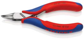 KNIPEX 64 62 120 Elektronik-Vornschneider 120 mm mit Mehrkomponenten-Hüllen spiegelpoliert Produktbild