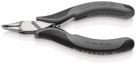 KNIPEX 64 62 120 ESD Elektronik-Vornschneider ESD 120 mm mit Mehrkomponenten-Hüllen spiegelpoliert Produktbild