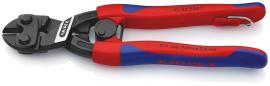KNIPEX 71 32 200 T CoBolt® Kompakt-Bolzenschneider 200 mm schwarz atramentiert mit schlanken Mehrkomponenten-Hüllen, mit integrierter Befestigungsöse zum Anbringen einer Absturzsicherung Produktbild