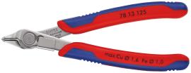 KNIPEX 78 13 125 Electronic Super Knips® 125 mm mit Mehrkomponenten-Hüllen poliert Produktbild