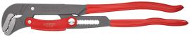 KNIPEX 83 61 020 Rohrzange S-Maul mit Schnelleinstellung 560 mm grau pulverbeschichtet mit Kunststoff überzogen Produktbild