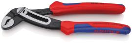 KNIPEX 88 02 180 Alligator® Wasserpumpenzange 180 mm schwarz atramentiert mit Mehrkomponenten-Hüllen poliert Produktbild