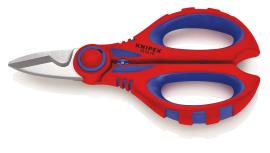 KNIPEX 95 05 10 SB Elektrikerscheren 190 mm mit Mehrkomponenten-Hüllen, glasfaserverstärkt poliert Produktbild
