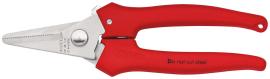 KNIPEX 95 05 140 Kombischere 140 mm mit Kunststoff umspritzt poliert Produktbild