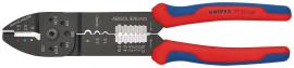 KNIPEX 97 32 240 SB Crimpzange 240 mm schwarz lackiert mit Mehrkomponenten-Hüllen Produktbild